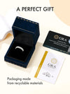 Moissanite Sterling Silver Wedding Band