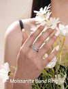 Sterling Silver Moissanite Stackable Ring