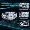 Pear Moissanite Bridal Ring Set