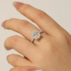 Radiant Cut Moissanite Engagement Ring
