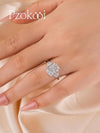 Pzokooi Radiant Cut Engagement Ring