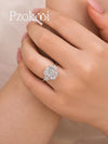 Pzokooi Radiant Cut Engagement Ring