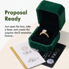 Cushion Cut Moissanite Engagement Ring