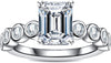 Moissanite Engagement Ring