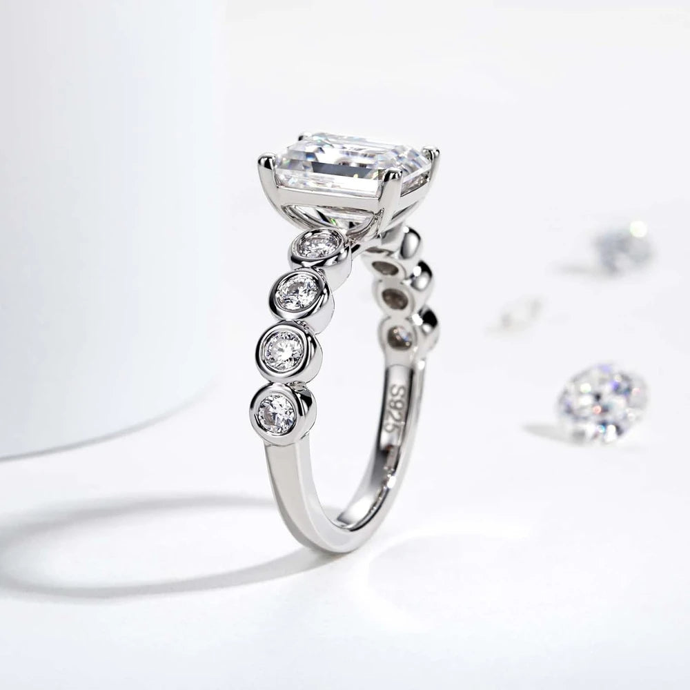 Moissanite Engagement Ring