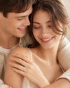 Moissanite Eternity Wedding Band