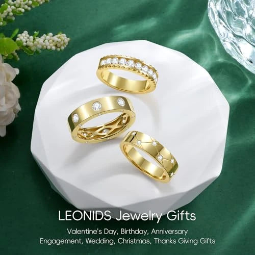 Moissanite Eternity Wedding Band